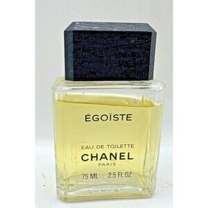 Chanel Egoiste Cologne Concentrate 1.7fl Oz./50ml 90s VTG CAP PARIS NEW YORK
